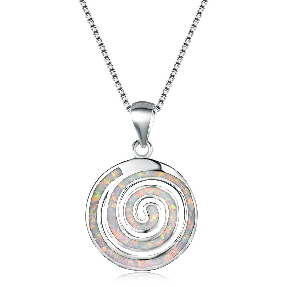 Whirlpool Женский Изысканный Кулон Уникальное Ожерелье